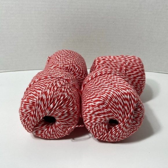 12 Aunt Lydia's Baker's Cotton Crochet Thread Red - Picture 12 of 13